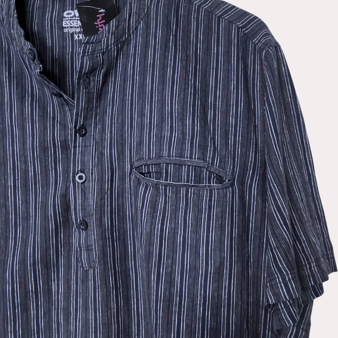 OWK Blue Stripped Shirt 2XL