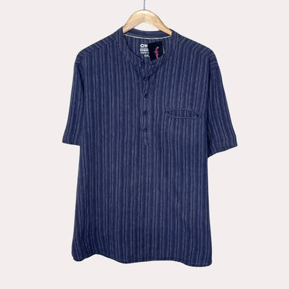 OWK Blue Stripped Shirt 2XL