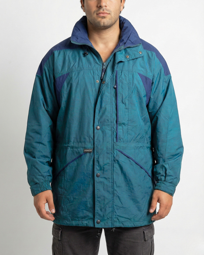 Vintage Peter Storm Rain Jacket with Foldable Hood