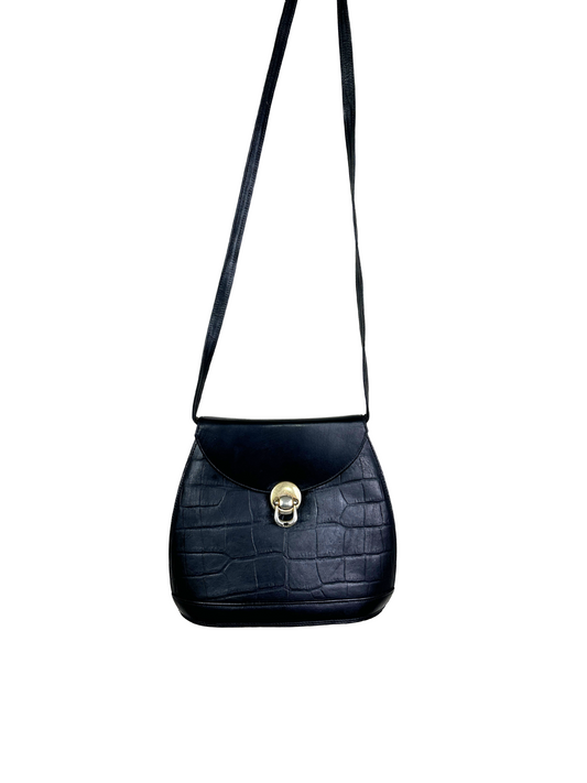 Vintage Abo Tira Genuine Leather Crossbody Bag