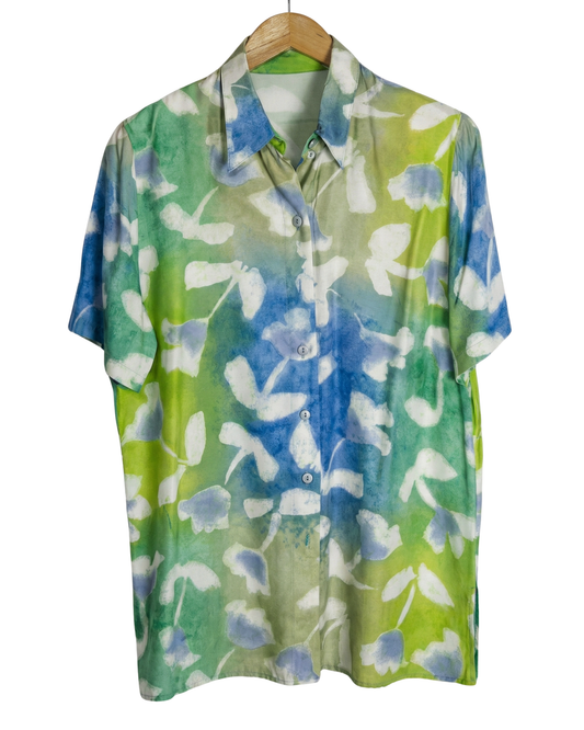 Floral Abstract Shirt Large