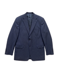 Navy pinstripe blazer 
