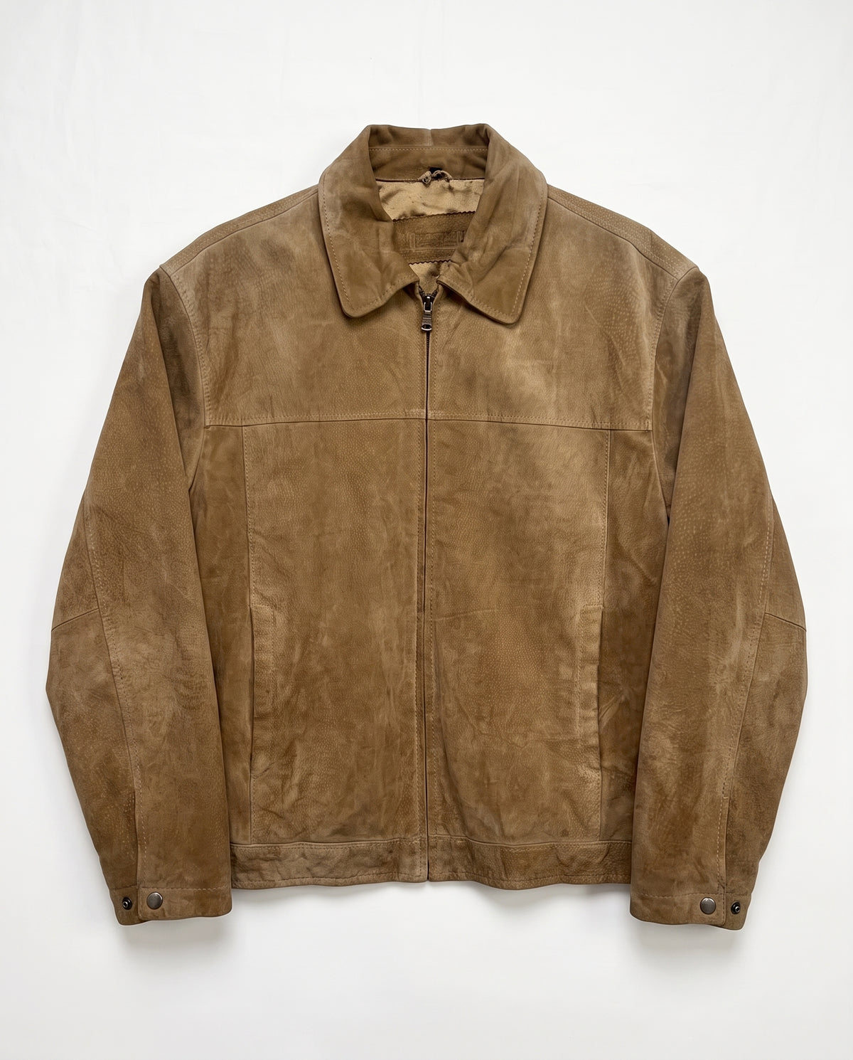 Vintage Genuine Leather Suede Jacket Large