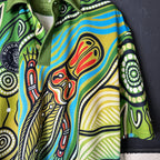 Aboriginal Art Polo Shirt - Funkify