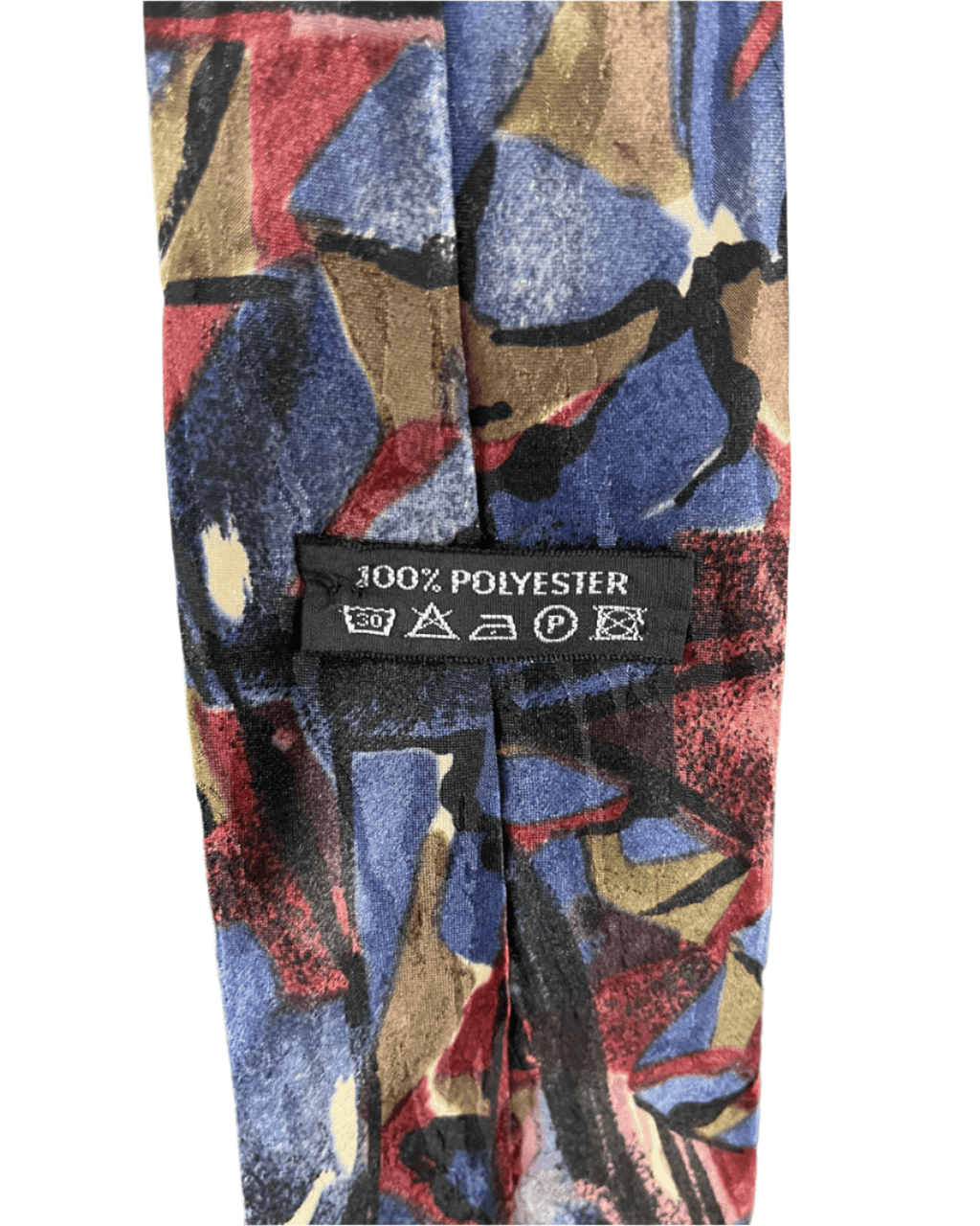 Abstract Print Necktie 8.5 cm - Funkify