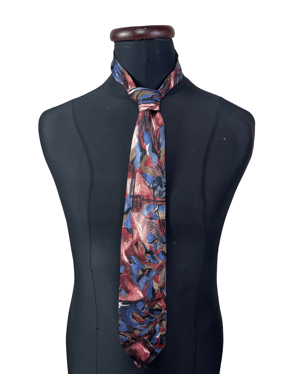 Abstract Print Necktie 8.5 cm - Funkify