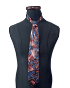 Abstract Print Necktie 8.5 cm - Funkify