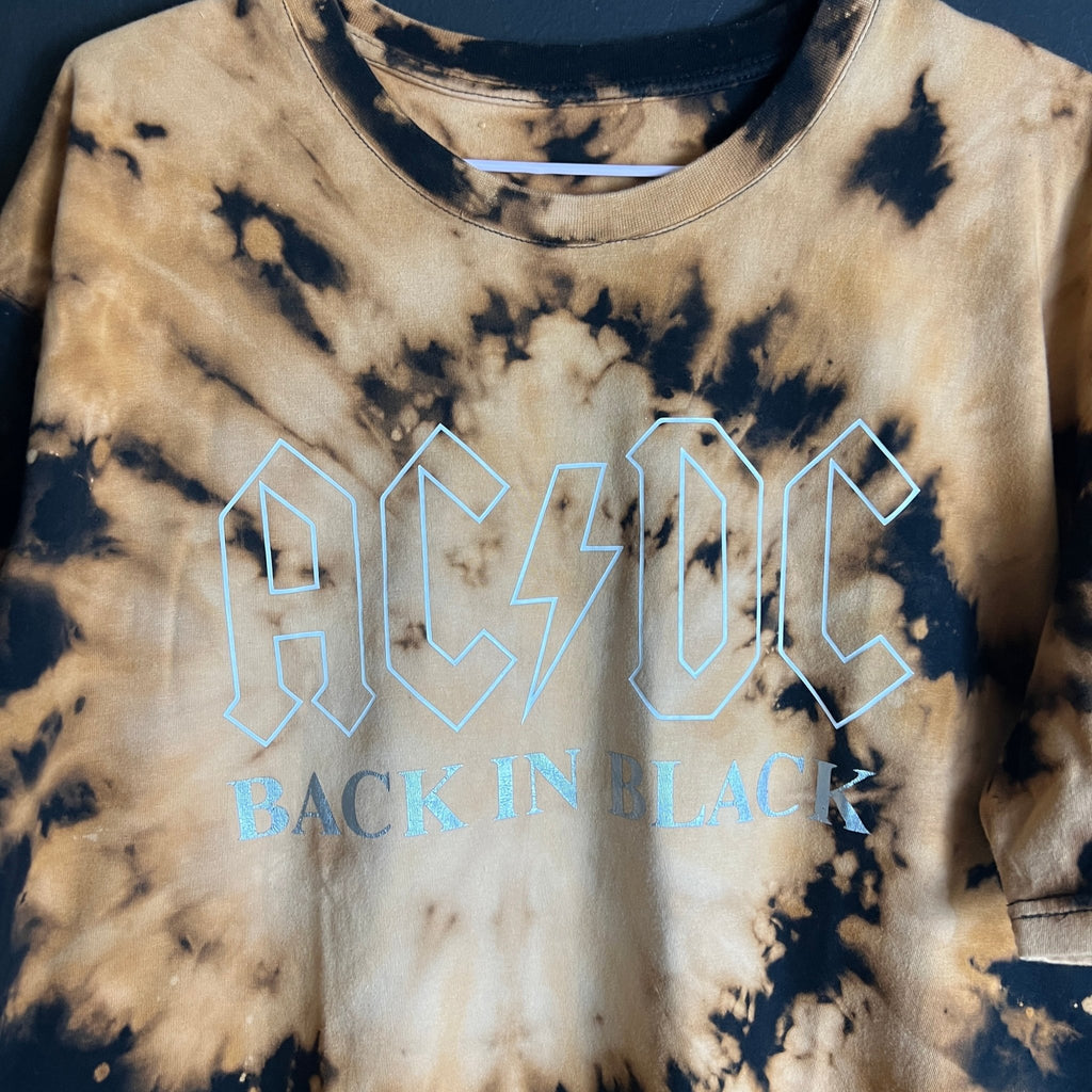 AC DC Tie-Dye T-shirt - Funkify