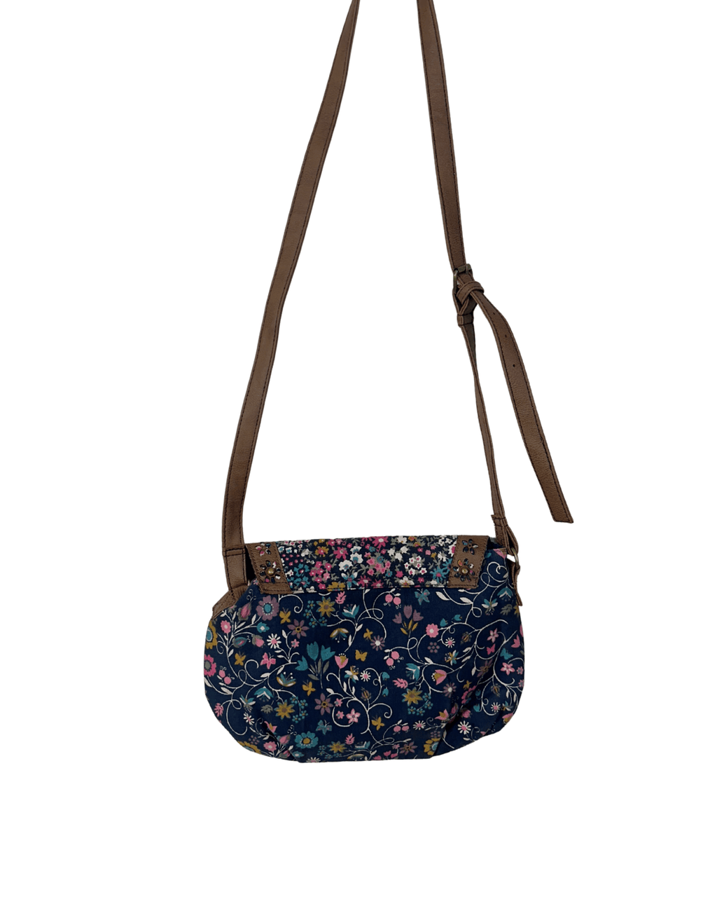 Accesorize Floral Crossbody Bag w/ Embroidered Applique - Funkify