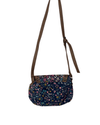 Accesorize Floral Crossbody Bag w/ Embroidered Applique - Funkify