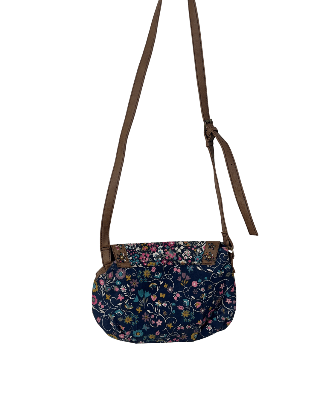 Accesorize Floral Crossbody Bag w/ Embroidered Applique - Funkify