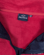 Active Fleece Half Zip Sweatshirt 2XL - Funkify