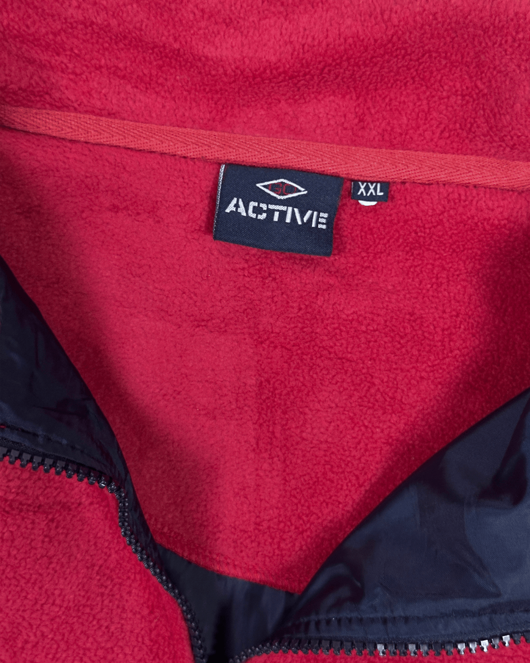 Active Fleece Half Zip Sweatshirt 2XL - Funkify