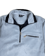 Active Fleece Quarter - Zip Sweatshirt Medium - Funkify