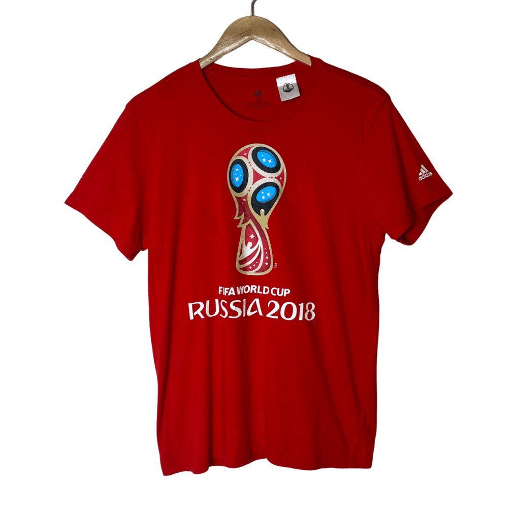 Adidas 2018 Russia World Cup T-Shirt Medium - Funkify