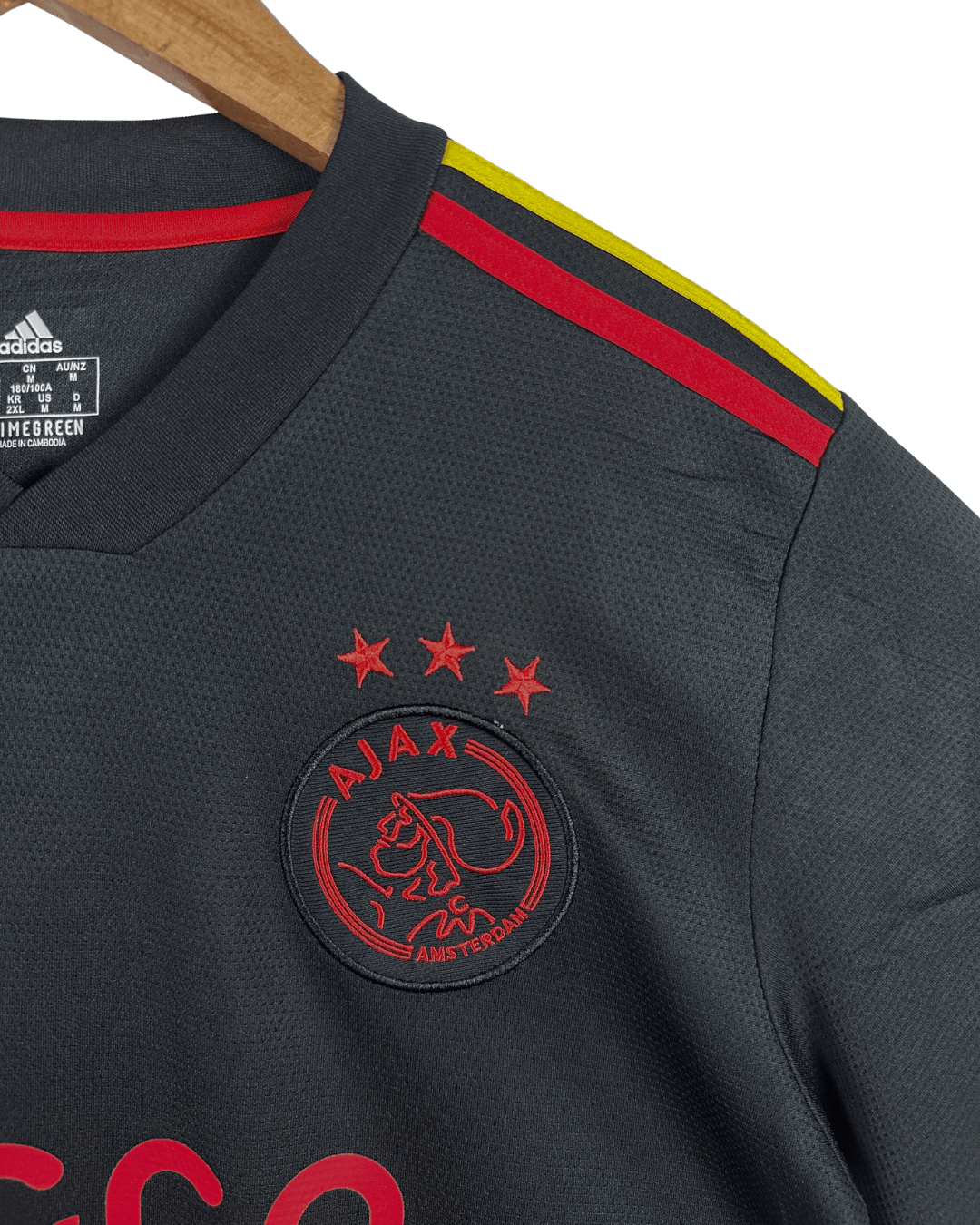 Adidas Ajax 2021 Third Kit Bob Marley Tribute Jersey - Medium - Funkify