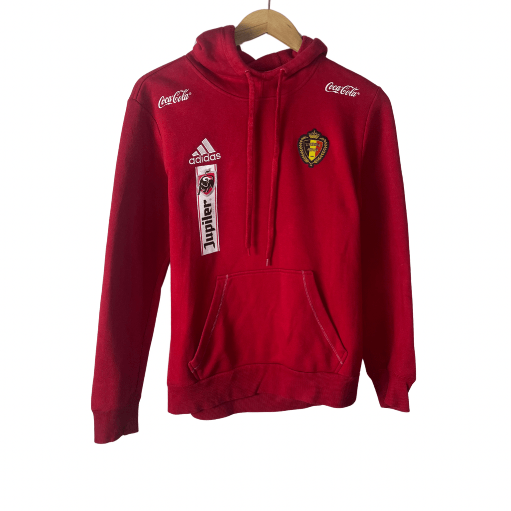 Adidas Belgium Coca-cola Hoodie Small - Funkify