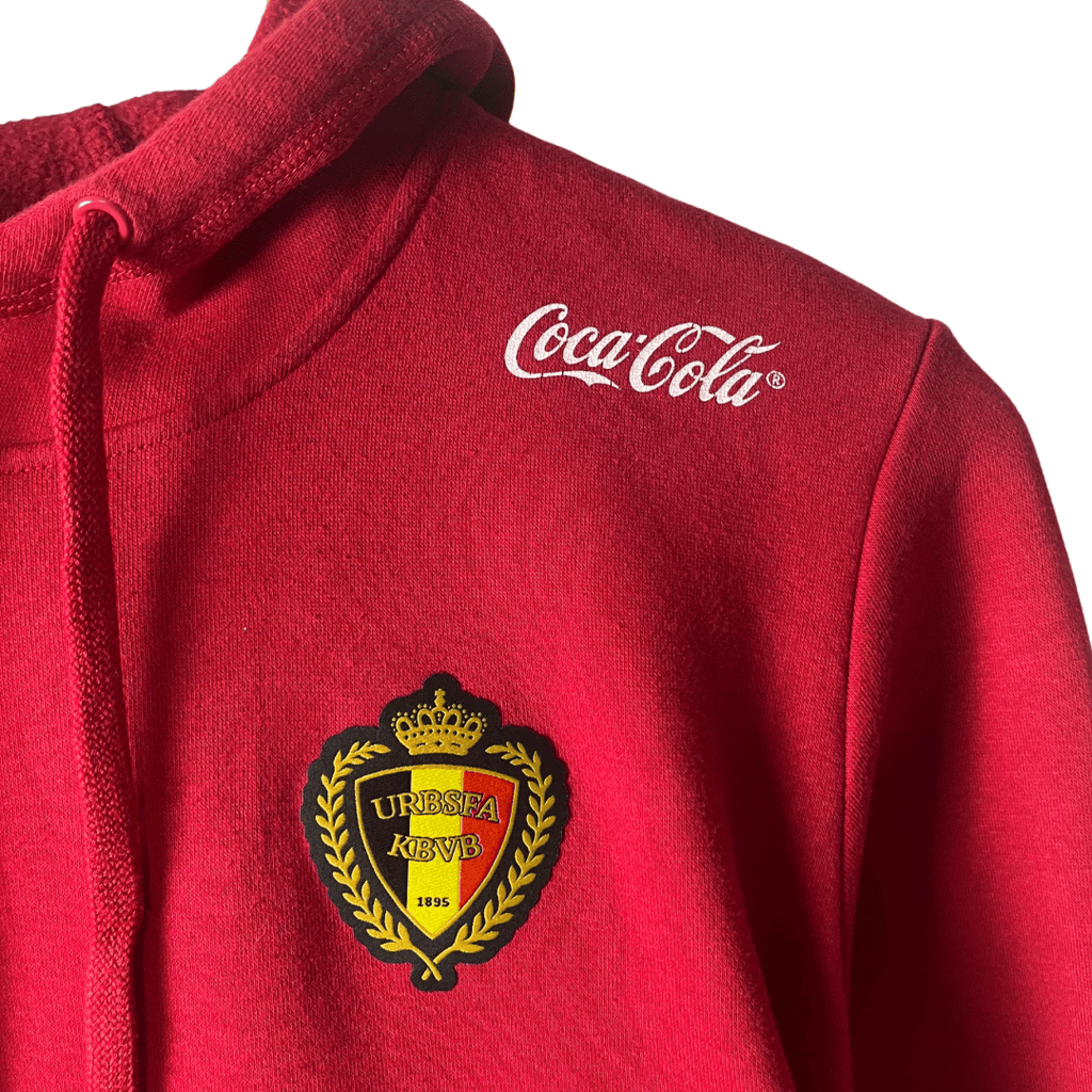 Adidas Belgium Coca-cola Hoodie Small - Funkify