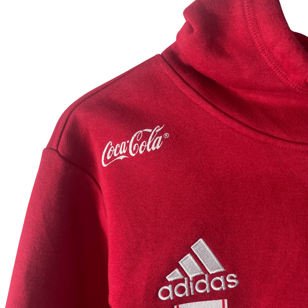 Adidas Belgium Coca-cola Hoodie Small - Funkify