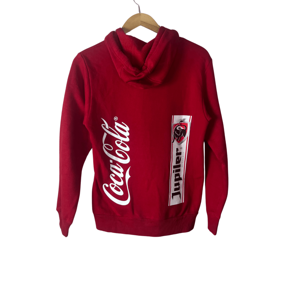 Adidas Belgium Coca-cola Hoodie Small - Funkify