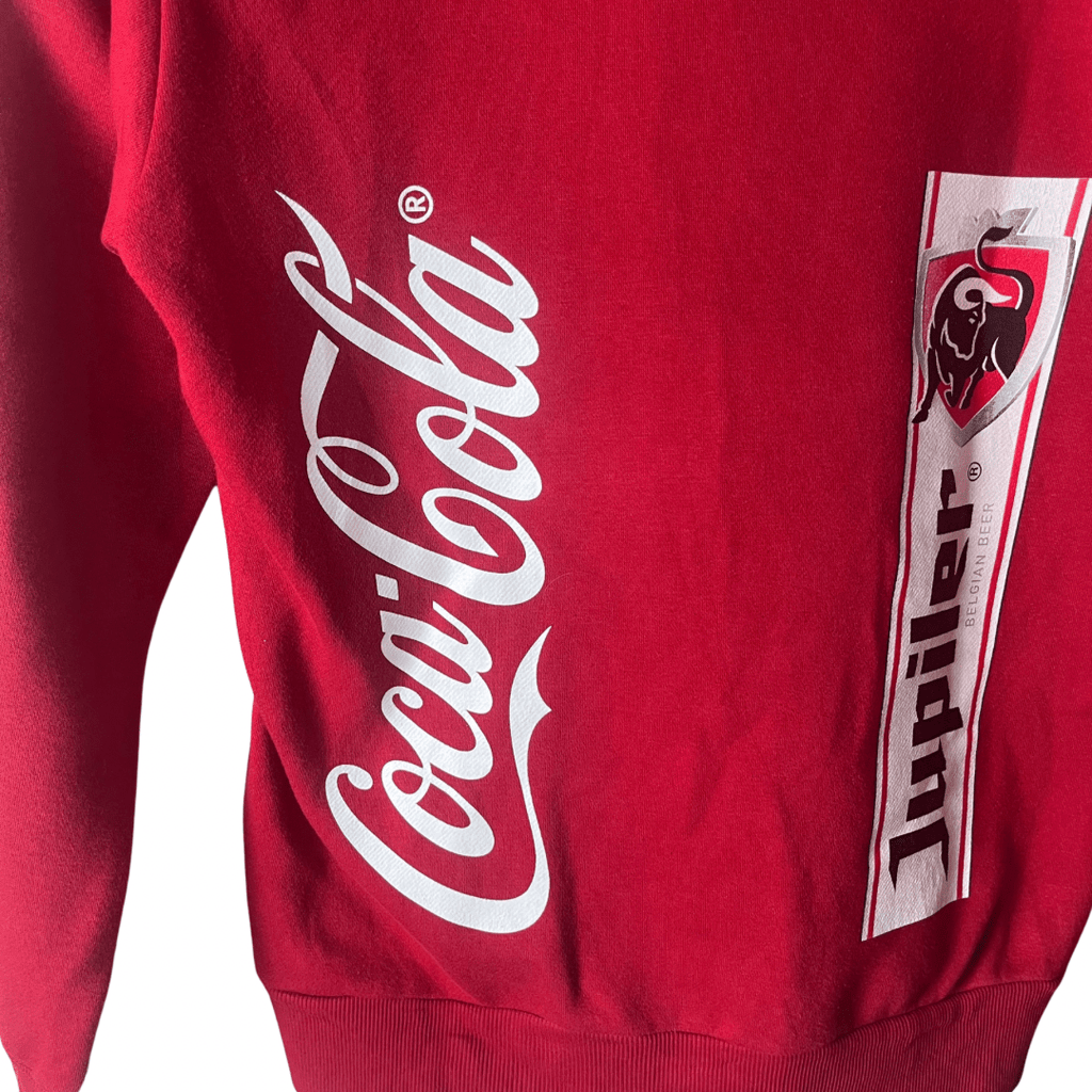 Adidas Belgium Coca-cola Hoodie Small - Funkify