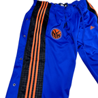 Adidas NY KNICKS Tear Away Side Snap Button Pants - Funkify