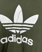 Adidas Originals Olive Green T-Shirt - Medium - Funkify