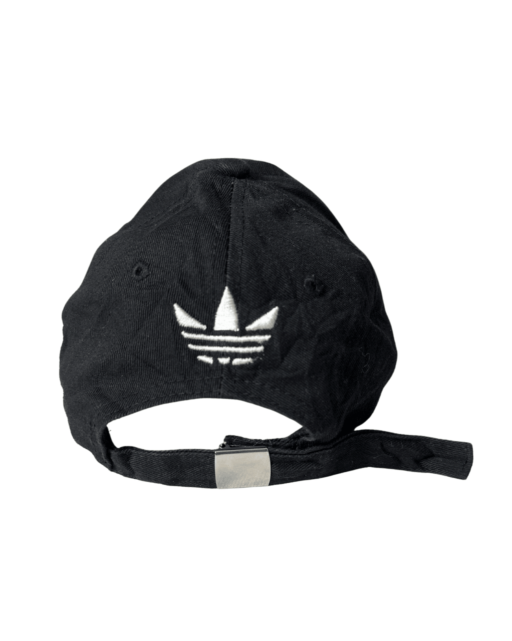 Adidas Originals Trefoil Black Strapback Cap - Funkify