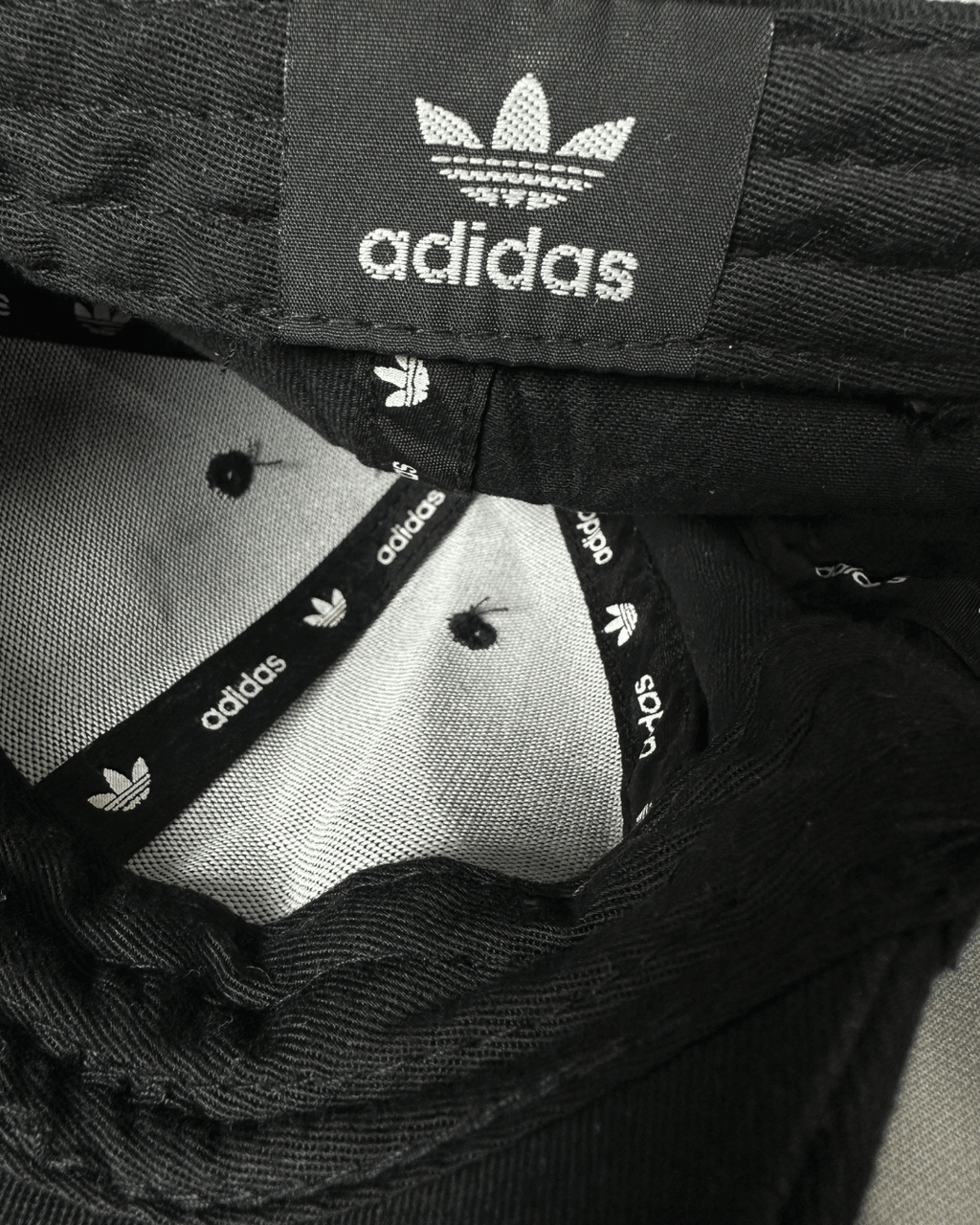 Adidas Originals Trefoil Black Strapback Cap - Funkify