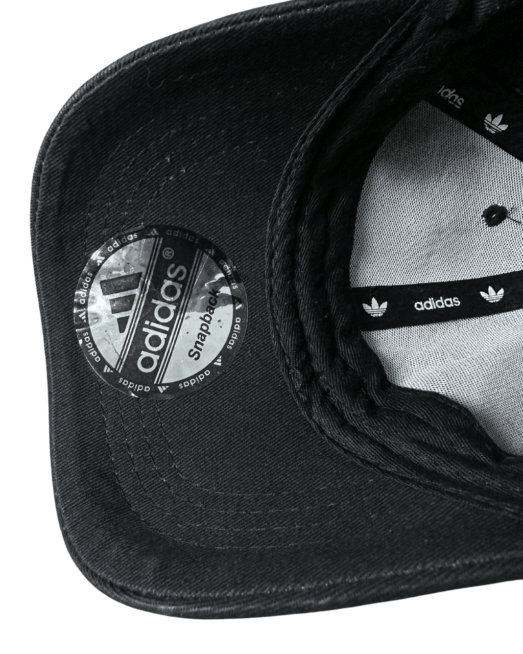 Adidas Originals Trefoil Black Strapback Cap - Funkify