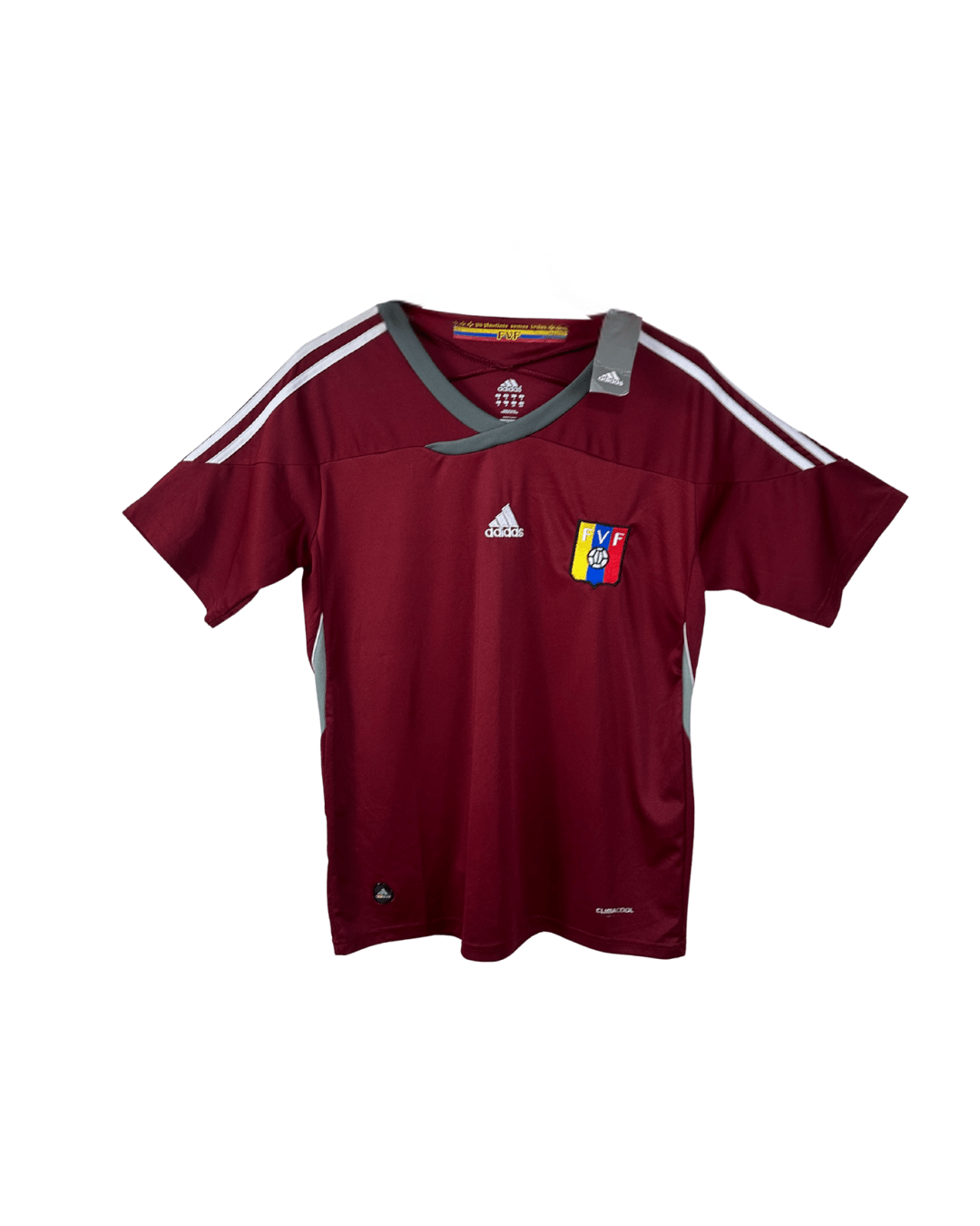 Adidas Venezuela National Team Home Jersey 2011/2013 (FVF Vinotinto) - Funkify