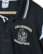 AFL Collingwood Magpies Polo Shirt XL - Funkify