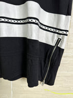 Alcott Graphic Longline T-shirt Medium - Funkify