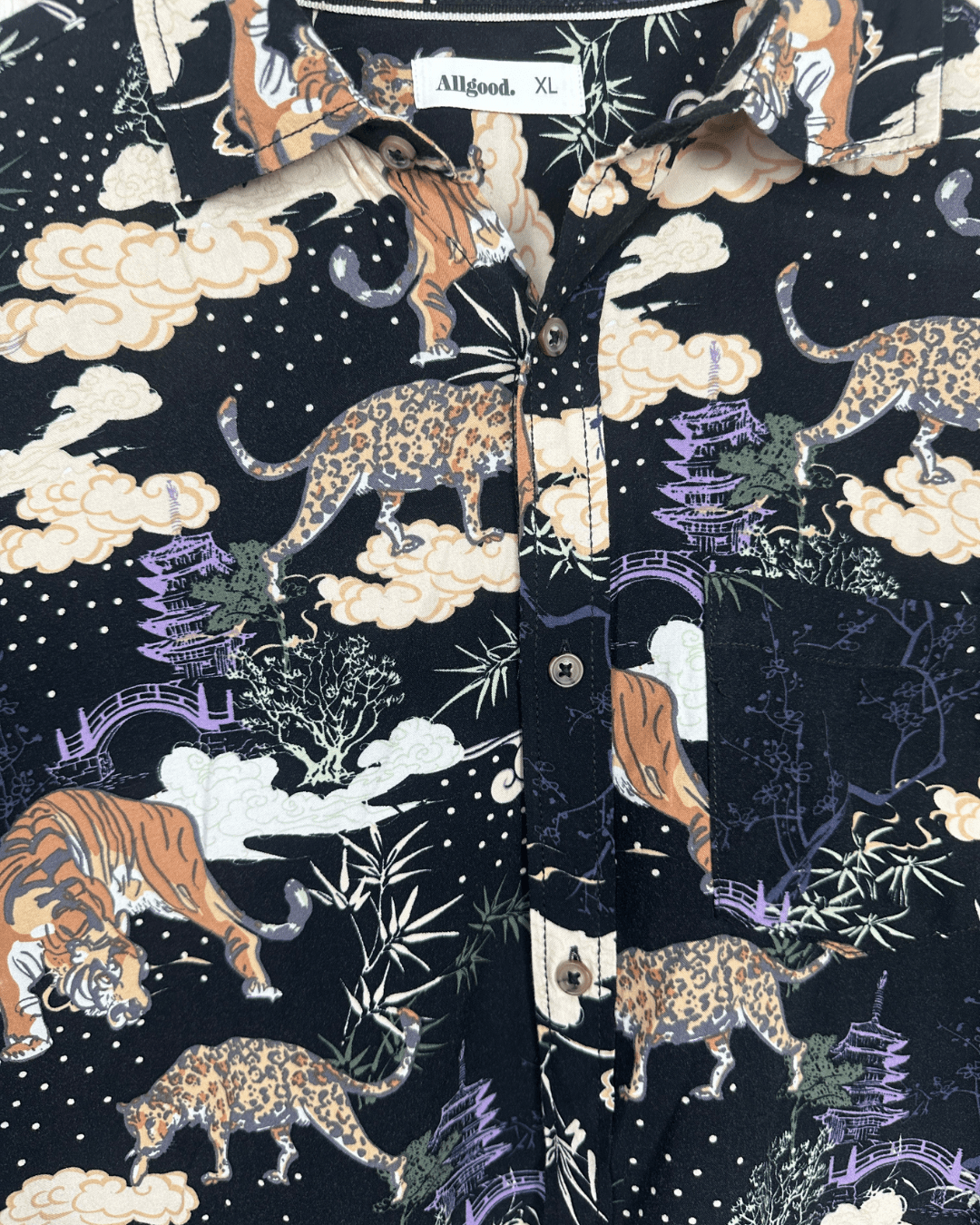 Allgood Animal Print Shirt - Funkify