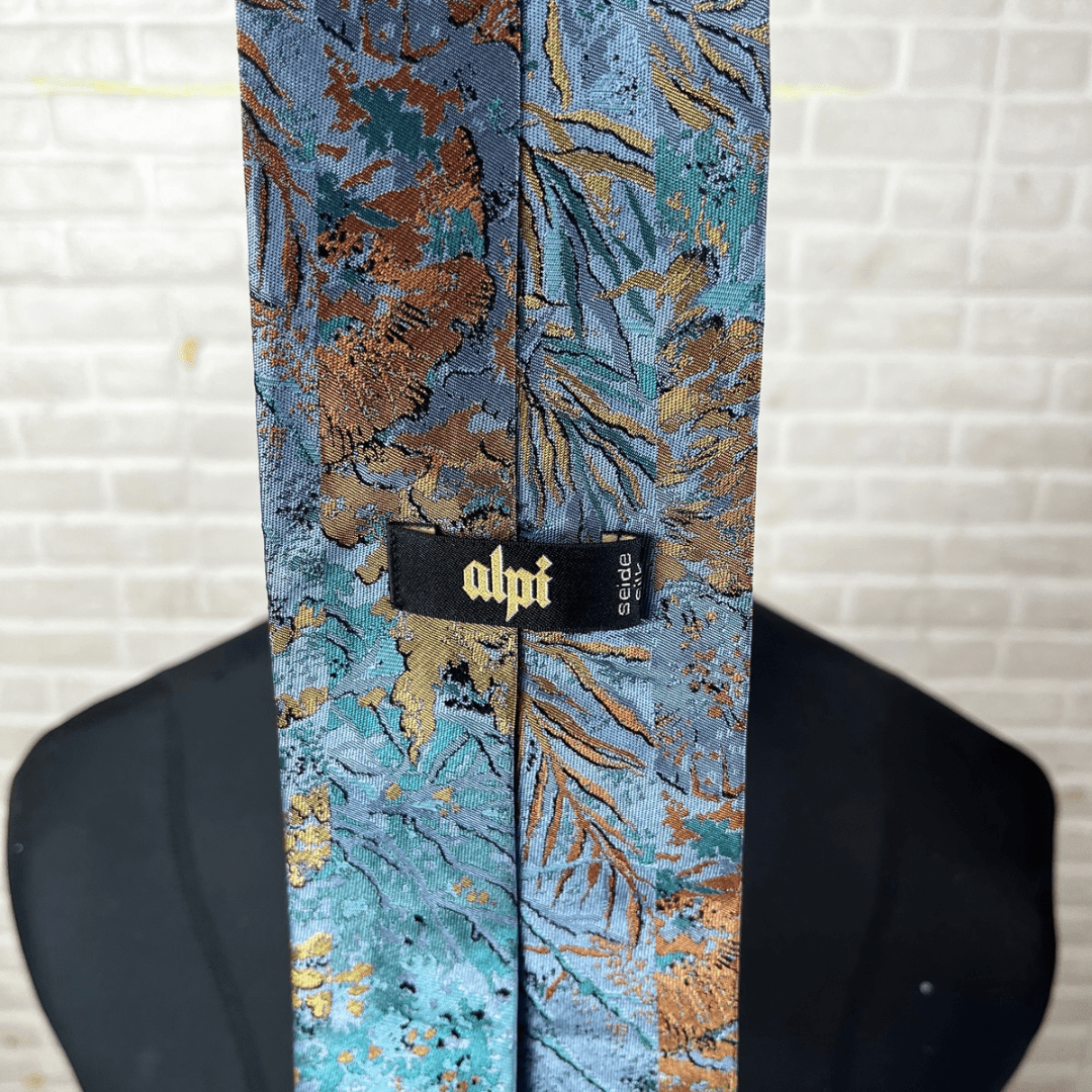 Alpi Silk Necktie 10 cm - Funkify