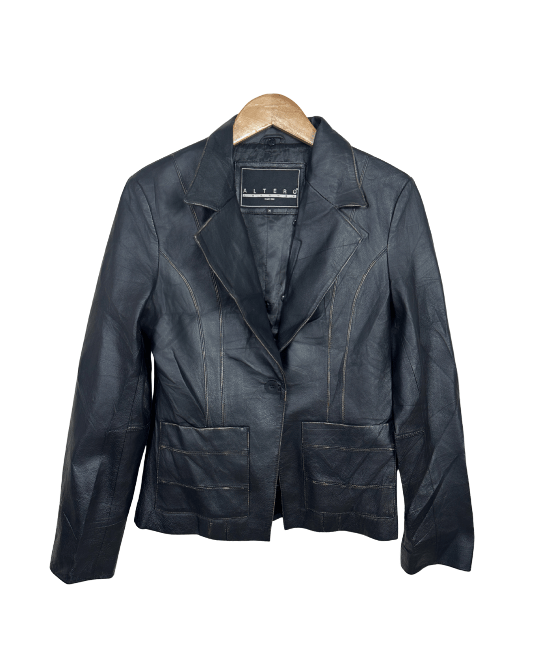 Altero Women’s Genuine Leather Jacket Medium - Funkify