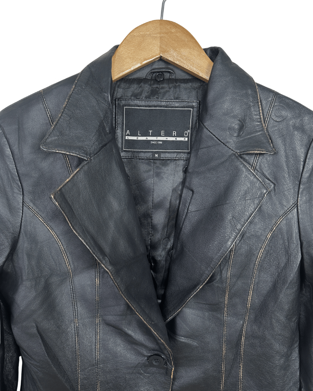 Altero Women’s Genuine Leather Jacket Medium - Funkify