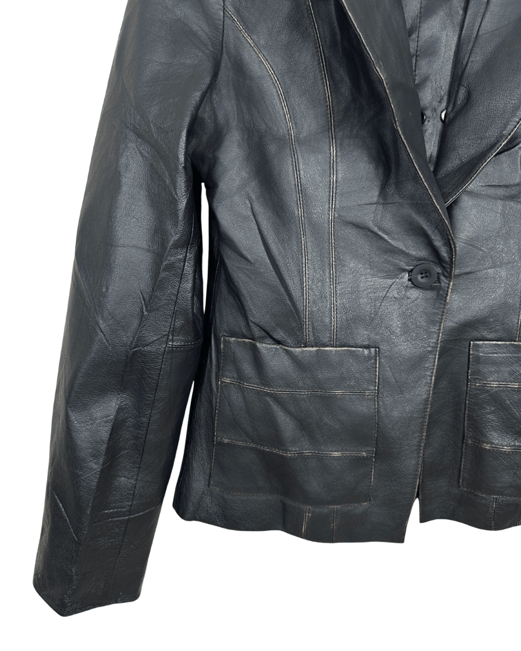 Altero Women’s Genuine Leather Jacket Medium - Funkify
