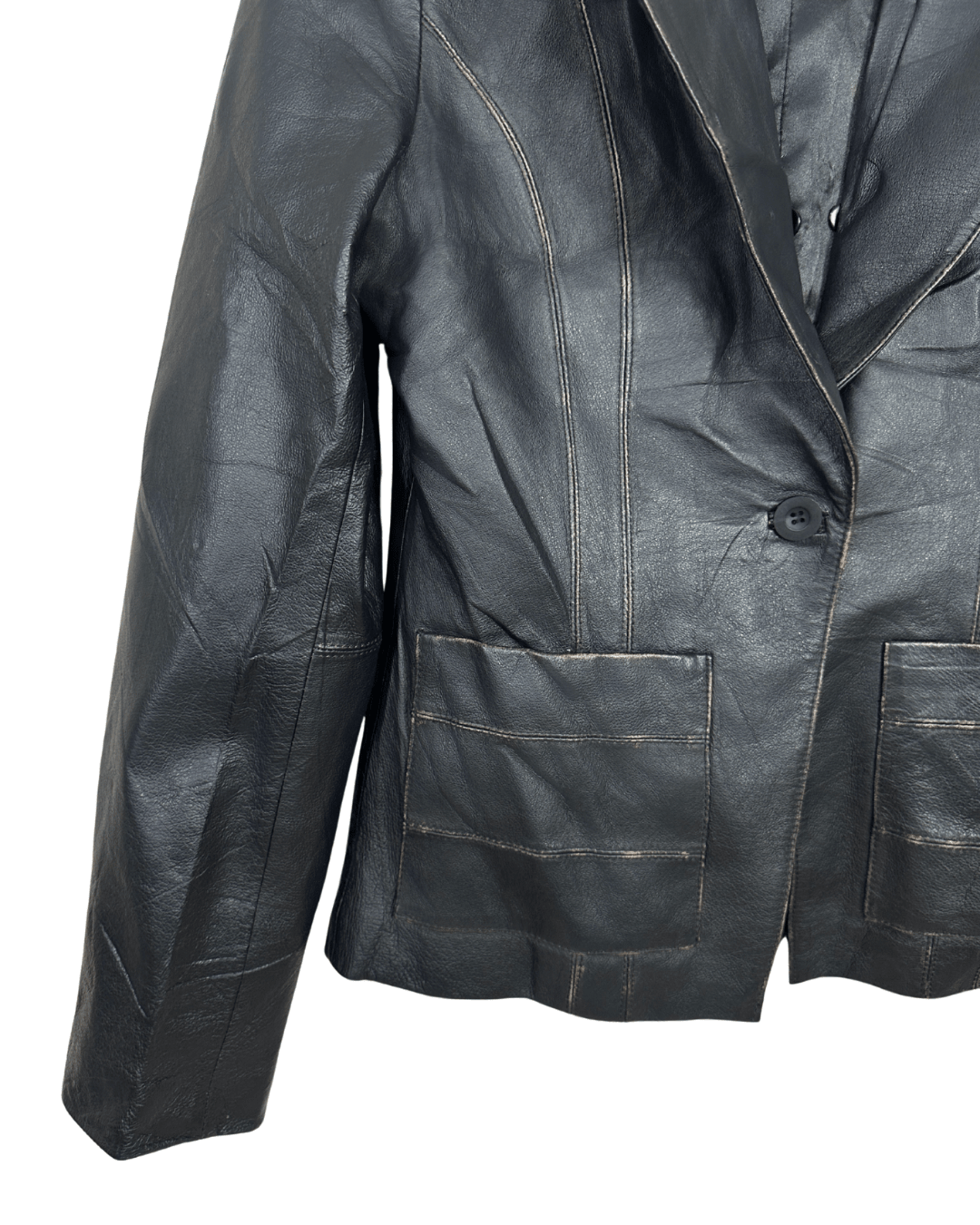 Altero Women’s Genuine Leather Jacket Medium - Funkify
