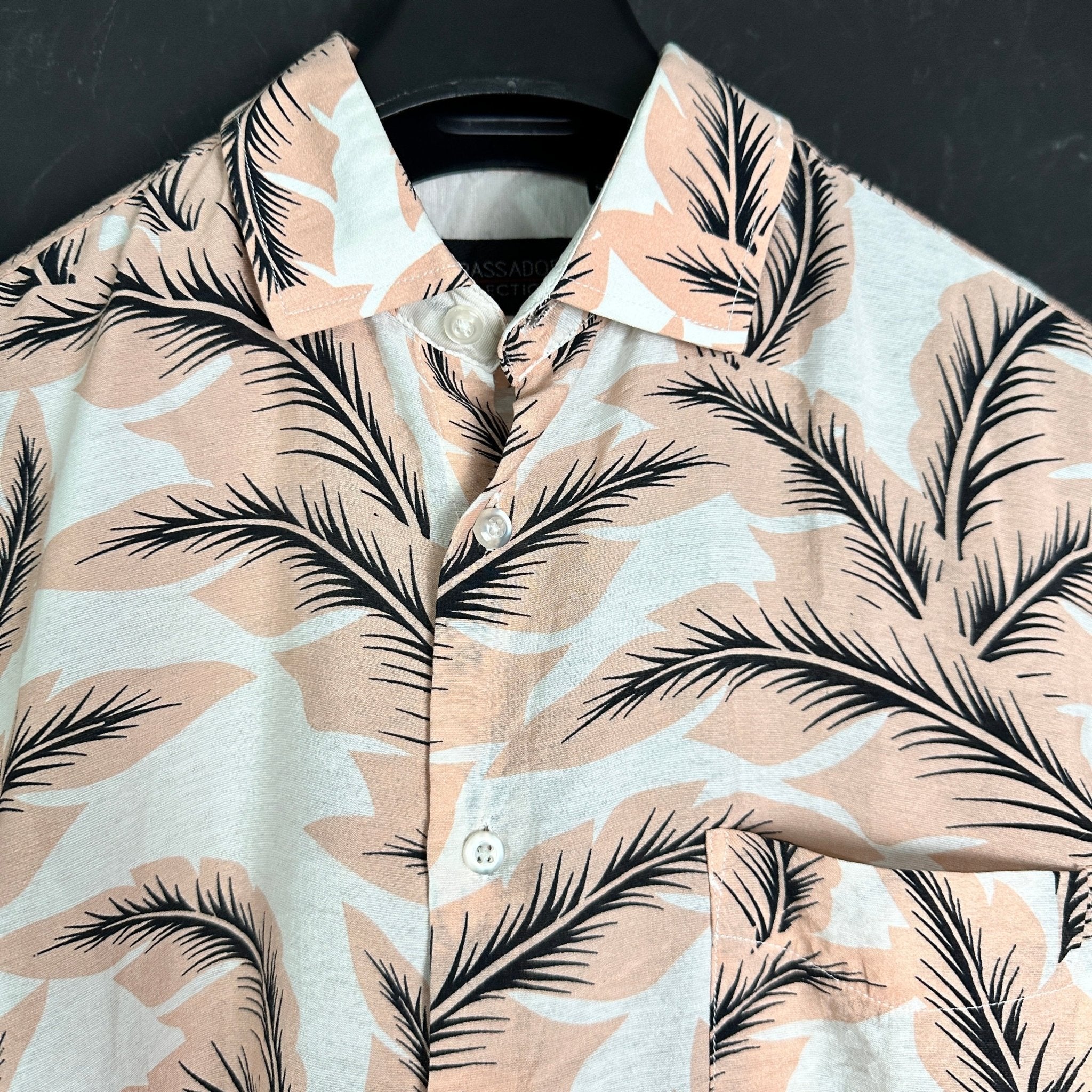 Ambassador Hawaiian Shirt Small - Funkify