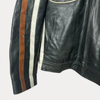 American Classics Racing Genuine Leather Jacket Large - Funkify