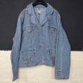 Americana Blues Denim Women's Jacket - Funkify