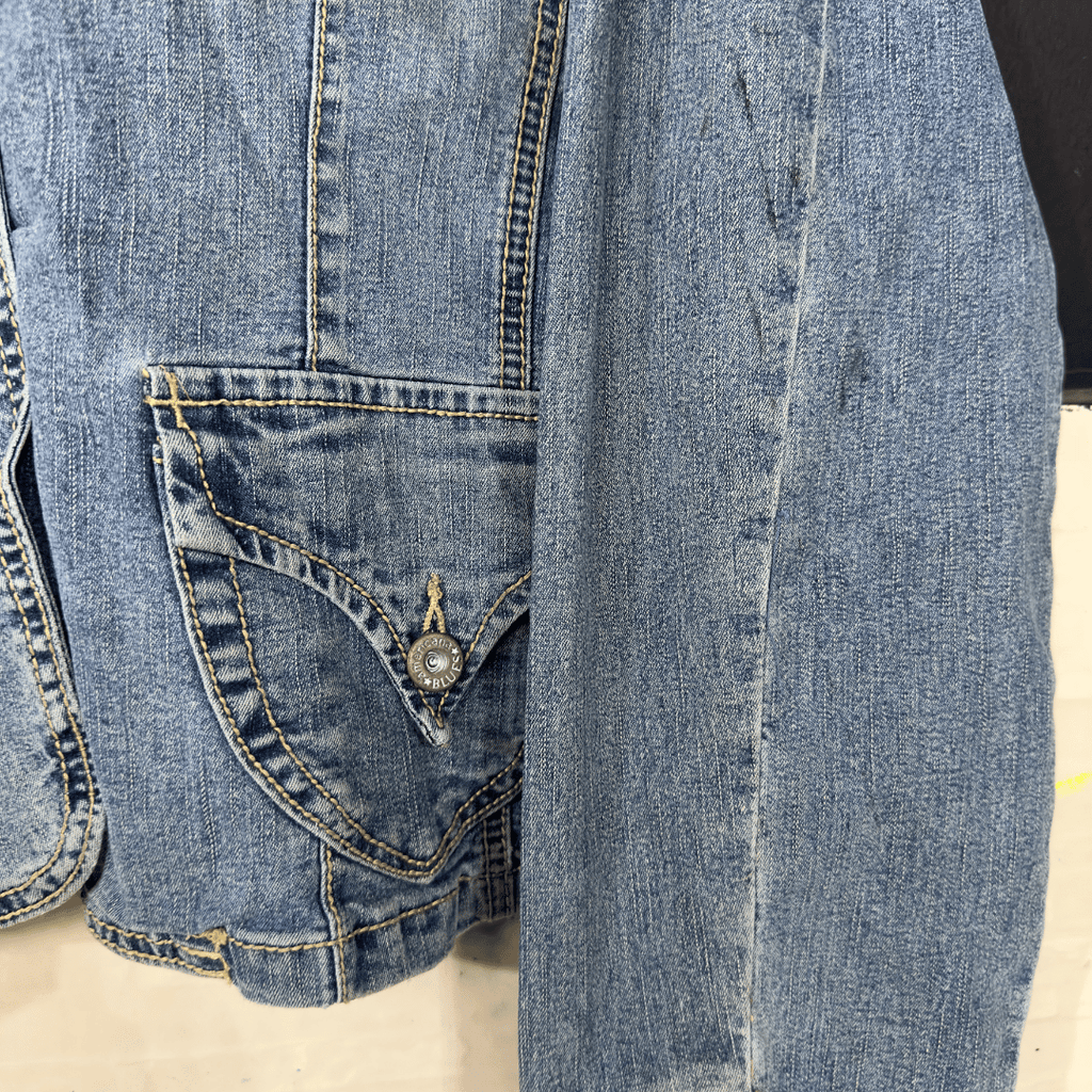 Americana Blues Denim Women's Jacket - Funkify