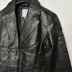 Amisu Leather Blazer Women's Medium - Funkify