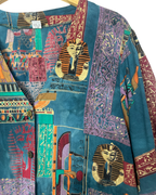 Ancient Egyptian Pattern Blouse - Funkify
