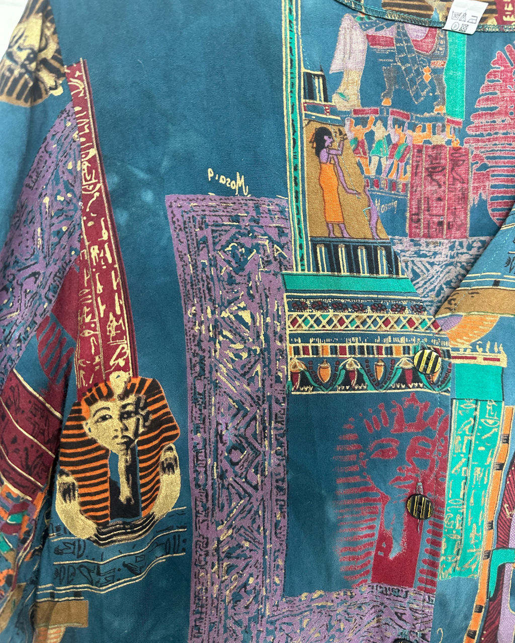 Ancient Egyptian Pattern Blouse - Funkify