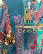 Ancient Egyptian Pattern Blouse - Funkify