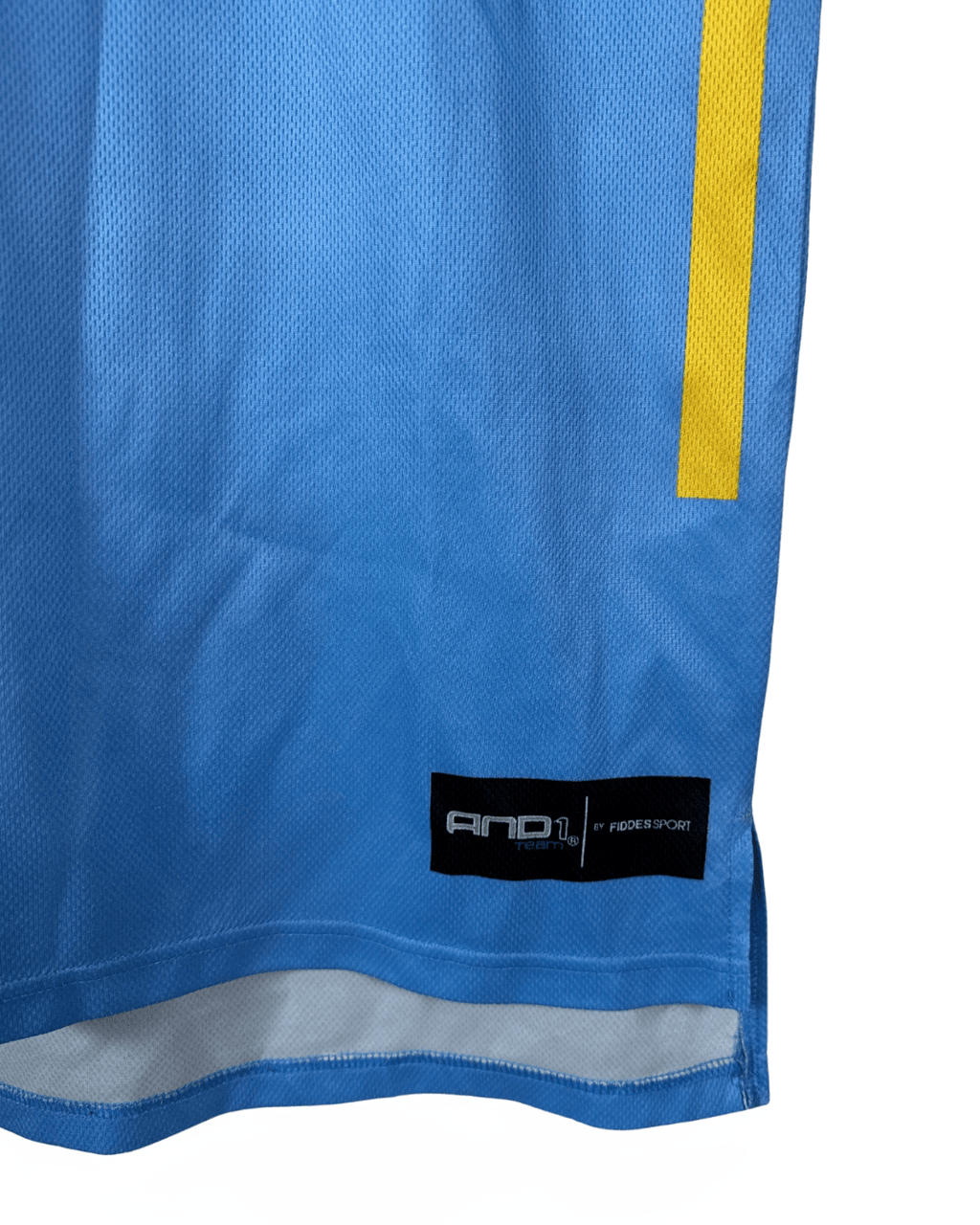 AND1 Channel 4 News Basketball Jersey Tank Top 2XL - Funkify