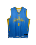 AND1 Channel 4 News Basketball Jersey Tank Top 2XL - Funkify