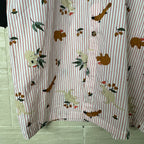 Animals Pattern Striped Shirt - Funkify